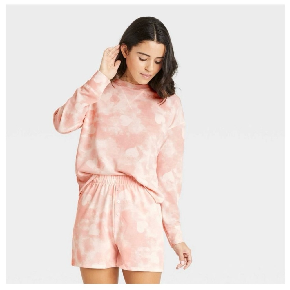 Grayson Threads Blush Tie-Dye Pajama Set